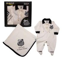 Kit Maternidade Santos Retrô com Manta Oficial Kit Maternidade Santos Retrô com Manta Oficial