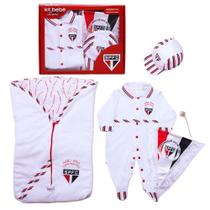Kit Maternidade São Paulo com Saco de Dormir Masculino Oficial Kit Maternidade São Paulo com Saco de Dormir Masculino Oficial