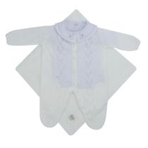 Kit Maternidade Setta e Body Gola Bordada Du Branco