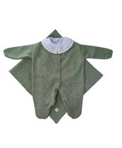 Kit Maternidade Setta e Body Gola Bordada DU Verde Oliva