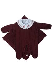 Kit Maternidade Trança Bordô e Body Gola Bordada Kit Maternidade Trança Bordô e Body Gola Bordada