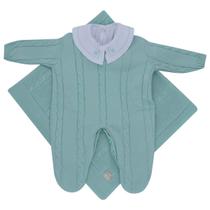 Kit Maternidade Trança Verde e Body Gola Bordada DU Kit Maternidade Trança Verde e Body Gola Bordada DU