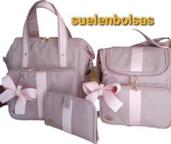 Kit maternidade três peça bebê chique