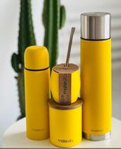 Kit matesito - térmica 1 litro, cuia e porta erva