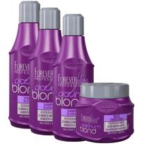 Kit Matização Forever Liss Platinum Blond Shampoo e Mascara Kit Matização Forever Liss Platinum Blond Shampoo e Mascara