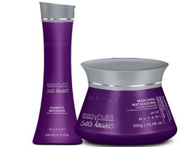 Kit Matização Loiro Grisalhos Brancos Loiras Neutraliza Reflexo Alaranjado Acobreado Amarelo Dourado