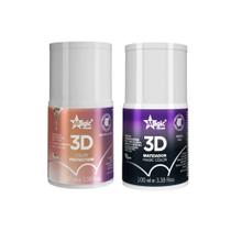 Kit Matizador 3D Prata + Máscara Diluidora 100ml Magic Color Kit Matizador 3D Prata + Máscara Diluidora 100ml Magic Color