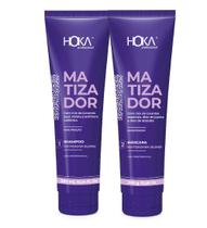 Kit matizador blond shampoo e máscara cabelos loiros desamarelador hoka Kit matizador blond shampoo e máscara cabelos loiros desamarelador hoka