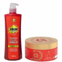 Kit Matizador Color Red Hábito Cosméticos Cabelos Vermelhos Tom Vermelho Kit Matizador Color Red Hábito Cosméticos Cabelos Vermelhos Tom Vermelho