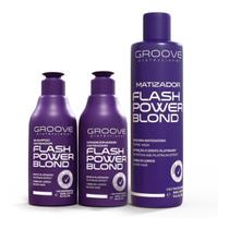 Kit Matizador Flash Power Blond Groove Professional Kit Matizador Flash Power Blond Groove Professional