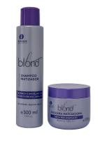 Kit Matizador Home Care 300ml e 300g para Cabelos Loiros Kit Matizador Home Care 300ml e 300g para Cabelos Loiros