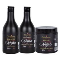 Kit Matizador Lama Negra Ativador Tons Escuros Maycrene Kit Matizador Lama Negra Ativador Tons Escuros Maycrene