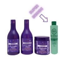 Kit Matizador Loiro Platinum + Tônico Biotina Crescimento - 4 Produtos Maycrene Kit Matizador Loiro Platinum + Tônico Biotina Crescimento - 4 Produtos Maycrene