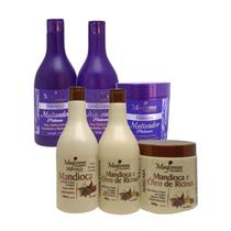 Kit Matizador Platinum + Kit Mandioca Maycrene