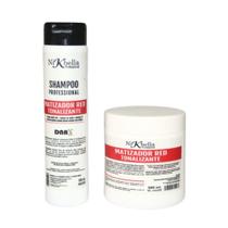 Kit Matizador Red Tonalizante - Realce a Intensidade dos Seus Cabelos Vermelhos