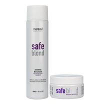 Kit Matizador Safe Blond Perfect Shampoo E Máscara Macpaul