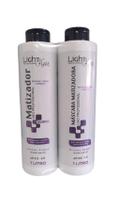 Kit Matizador Shampoo e Máscara 1L - Cabelos Loiros Kit Matizador Shampoo e Máscara 1L - Cabelos Loiros