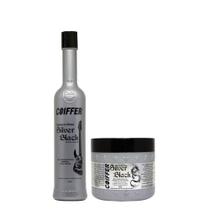 Kit Matizador Silver Black Coiffer Desamarelador Loiros e Grisalhos Acinzentados Kit Matizador Silver Black Coiffer Desamarelador Loiros e Grisalhos Acinzentados