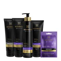 Kit Matizador Specialiste Completo 5 Itens (Shampoo/Mascara Violeta/Mascara Cinza/Finalizador/Dose) Bio Extratus