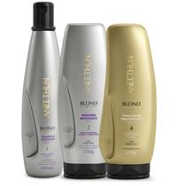 Kit Matizante Aneethun Blond System Shampoo Mascara Finaliza Kit Matizante Aneethun Blond System Shampoo Mascara Finaliza