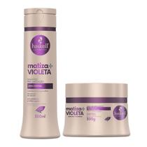 Kit Matizante Haskell Matiza+ Shampoo e Máscara 300g/ml Kit Matizante Haskell Matiza+ Shampoo e Máscara 300g/ml