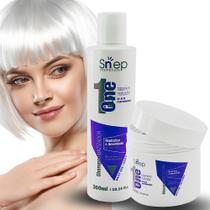 Kit Matizante Profissional One Blond Shampoo e Máscara - Snep Cosméticos ( Recuperação da Cor )