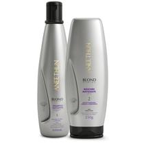 Kit Matizante Shampoo e Mascara Aneethun Blond System