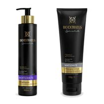 Kit Matizante Shampoo E Máscara Cinza Bio Extratus Oficial Kit Matizante Shampoo E Máscara Cinza Bio Extratus Oficial