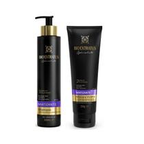Kit Matizante Shampoo E Máscara Violeta Bio Extratus