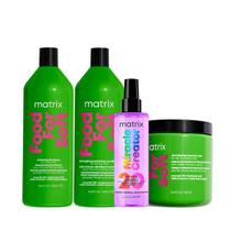 Kit Matrix Food For Soft Sh 1000ml + Cond 1000ml + Masc 500ml + Miracle 190ml