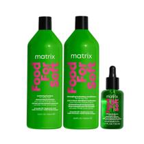 Kit Matrix Food For Soft Sh 1000ml + Cond 1000ml + Óleo 50ml
