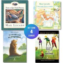 Kit Max Lucado Infantil III - Lançamentos - (4 livros) Exclusivo100Cristão