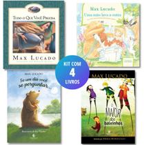 Kit Max Lucado Infantil III - Lançamentos - (4 livros) - Thomas Nelson