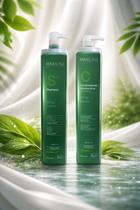 Kit Maxiline Folhas Shampoo e Condicionador Profissional 1 Litro Kit Maxiline Folhas Shampoo e Condicionador Profissional 1 Litro