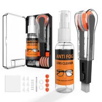 Kit Maxsure 8 em 1 para limpeza de óculos com spray antiembaçante