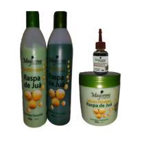 Kit Maycrene Raspa De Juá Regenerador 4 Produtos (Sh + Cond + Másc + Rep 30ml)