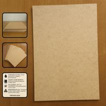 Kit MDF Cru 3mm com 10 Placas 19x28cm Chapas Para Artesanato DIY e Corte a Laser Kit MDF Cru 3mm com 10 Placas 19x28cm Chapas Para Artesanato DIY e Corte a Laser