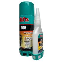 Kit MDF Super Cola Instantanea alta Viscosidade +Acelerador