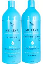 Kit Me leva Zap para todos os tipos de cabelo Shampoo e Condicionador 1L