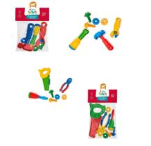 Kit Mecanico Ou Marceneiro Brincando de Consertar Sortido Kit Mecanico Ou Marceneiro Brincando de Consertar Sortido