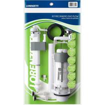 Kit Mecanismo Caixa Acoplada Universal Duo Flow Lorenzetti