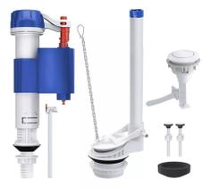 Kit Mecanismo Completo Universal Caixa Acoplada Torre Entrada e Saida Mais Acessórios