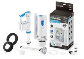 Kit Mecanismo Duplo Acionamento Universal Roca Branco