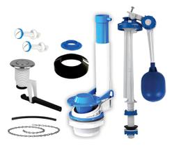 Kit Mecanismo Universal Caixa Descarga Acoplada Completo Acionamento Superior Kit Mecanismo Universal Caixa Descarga Acoplada Completo Acionamento Superior