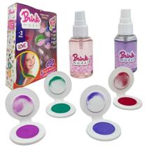 Kit Mechas Coloridas Play Beauty Infantil Brink Model Hipoalergênico Brinquedo Crianças +3 Anos Kit Mechas Coloridas Play Beauty Infantil Brink Model Hipoalergênico Brinquedo Crianças +3 Anos