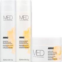 Kit Med For You Amino Shampoo Condicionador e Mascara