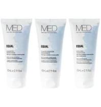 Kit med miniatura shampoo, condicionador e máscara equal Kit med miniatura shampoo, condicionador e máscara equal