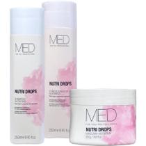 Kit Med Nutri Drops - Shampoo, Condicionador e Máscara