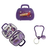 Kit Médica Mini Dra Maleta Brinquedo Infantil - Menina - PICA PAU