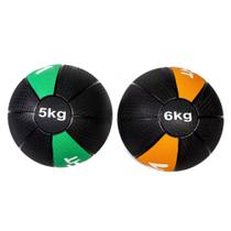 Kit Medicine Ball 5Kg e 6Kg